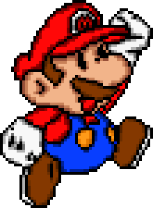Paper Mario Pixel Art By Farofeiroman On DeviantArt paper-mario-pixel-art-by-farofeiroman-on-deviantart