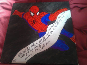 Spider Man canvas