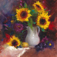 Dance with me - Still life with Sunflowers