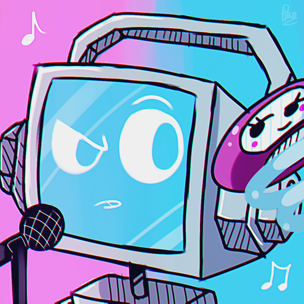 Fandroid and melody by Phinbella-Flynn on DeviantArt