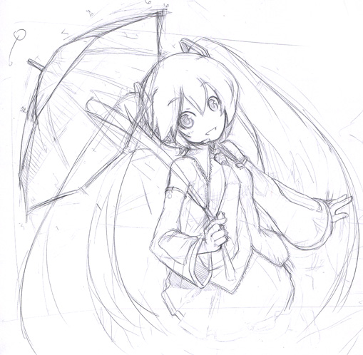 Sketches - Hatsune Miku