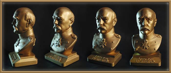 bust of Otto von Bismarck