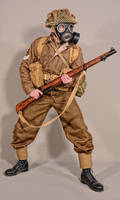 Military - uniform British soldier WW2 - 01