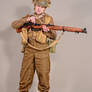 Military - uniform British soldier WW2 - 03