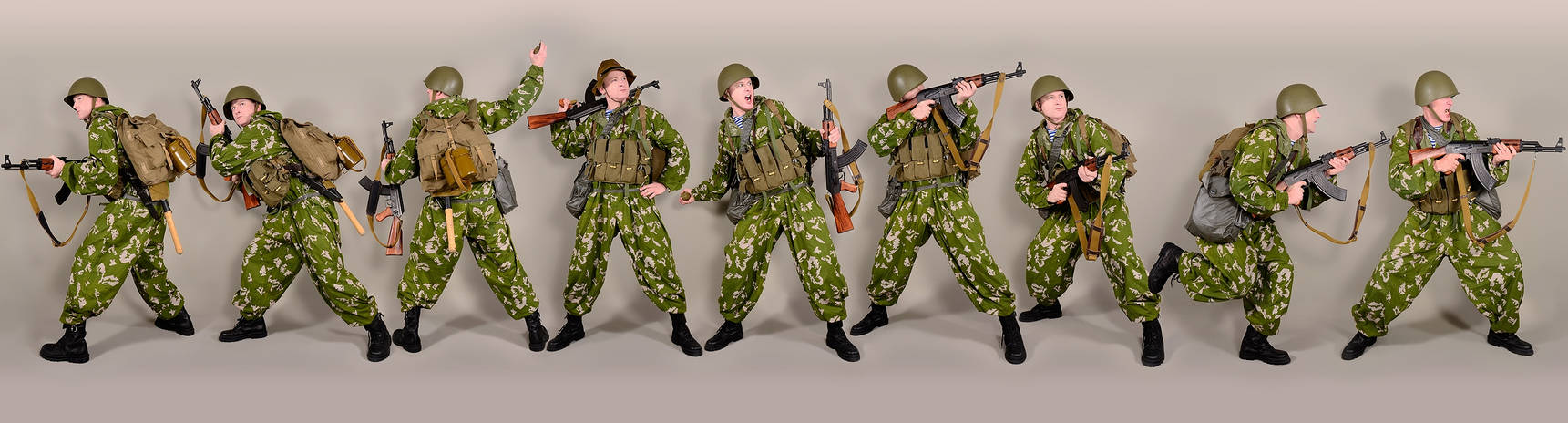 Military - uniform Soviet soldiers berezka1