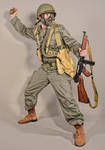 Military - uniform US soldiers WW2 HBT OD7 - 01