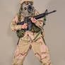Military - uniform US soldiers desert camo - 01
