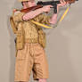 Military - uniform British soldier WW2 desert - 04