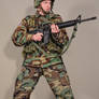 Military - uniform US soldiers woodland - 05
