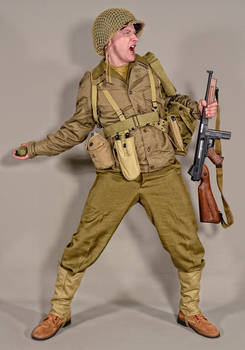 Military - uniform US soldiers WW2 05