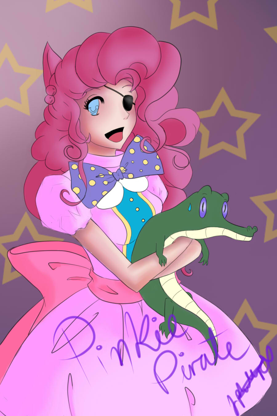 Pinkie Pie and Gummy WIP [Pirate]