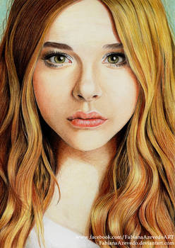 Chloe Moretz - Colour Pencils