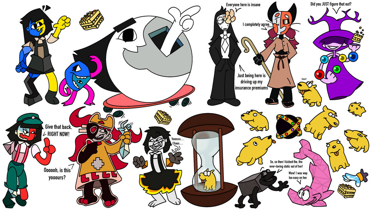 My Favorite ENA Characters by Evil-Q on DeviantArt