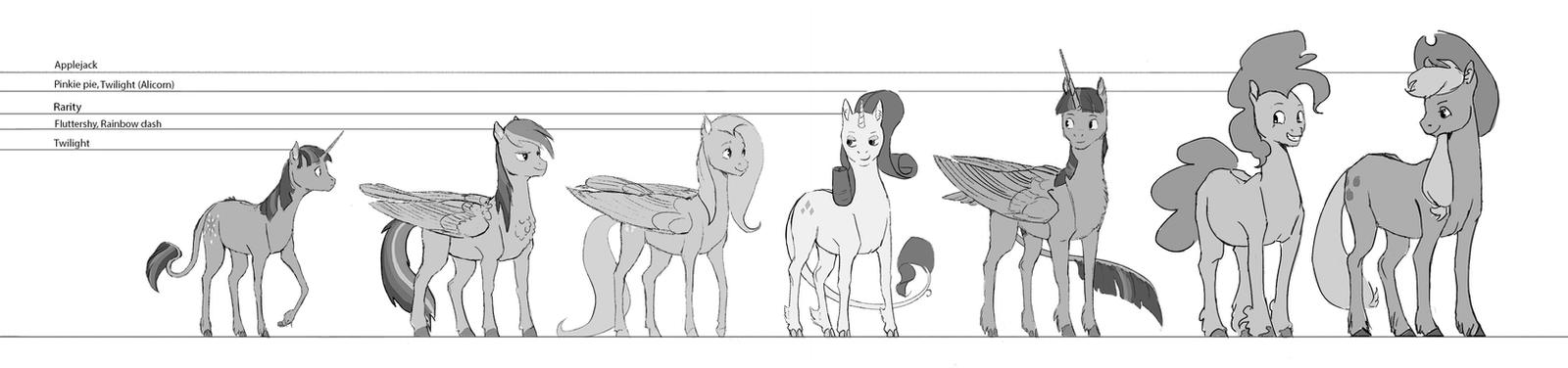 MLP size chart