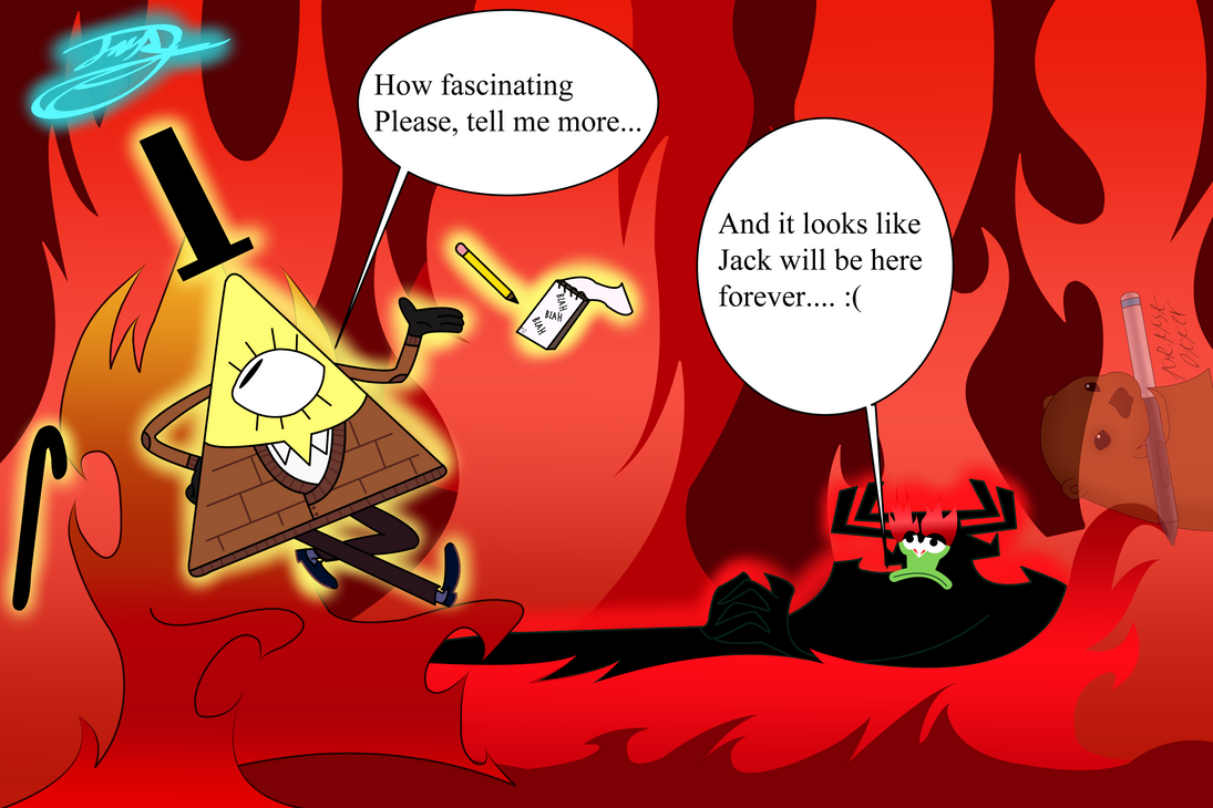 Aku's therapy session (Samurai jack season 5) by ArtistOtter