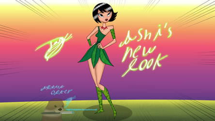 Ashi's jungle look (samurai jack 2017)