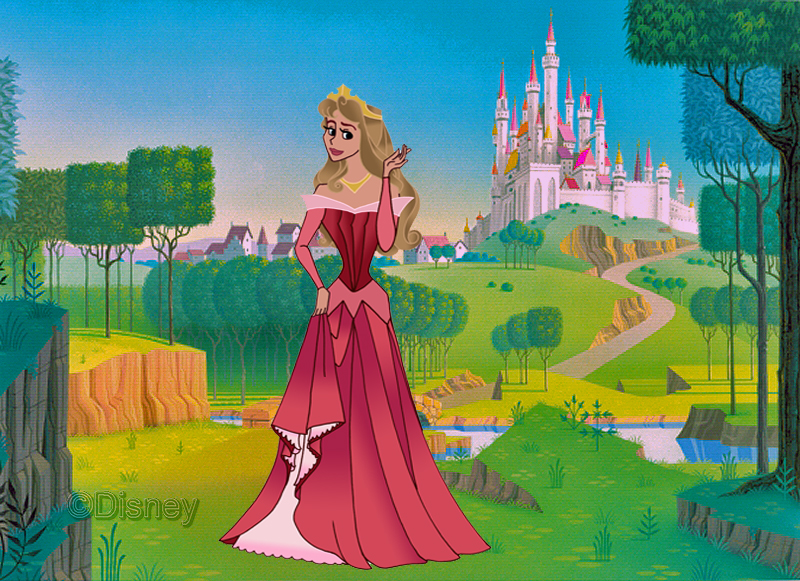 Princess Aurora and her Castle