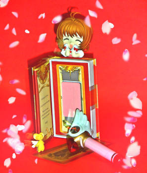 Card Captor Sakura liptstick and compact powder