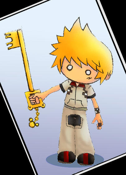 KH: Roxas by lamagwa on DeviantArt