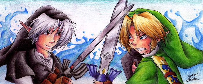 Dark Link vs Link