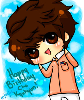 Happy Birthday Cho Kyuhyun