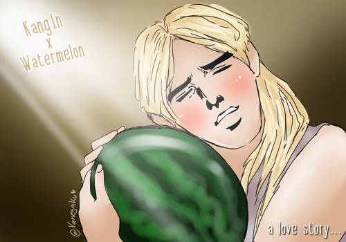 KangIn Loves Watermelons