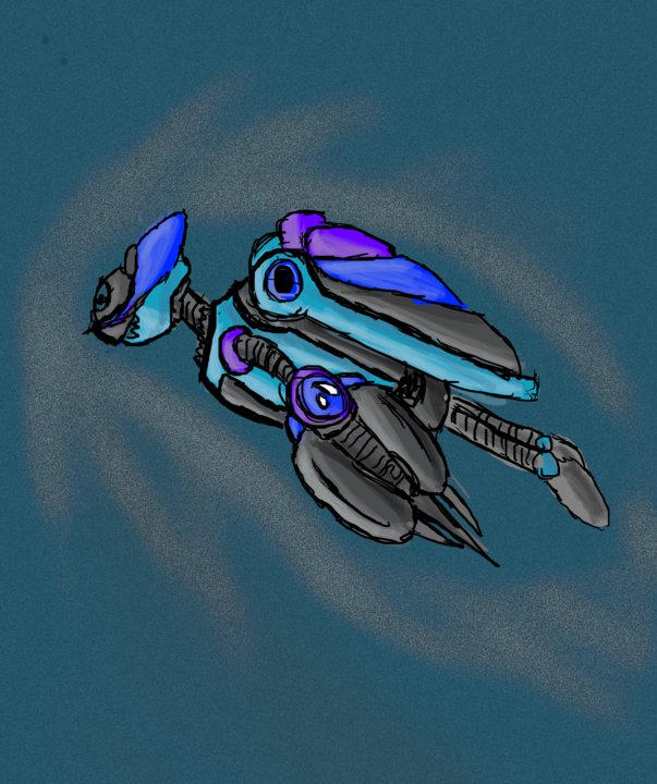 Flying mech by demonicduck08 on DeviantArt