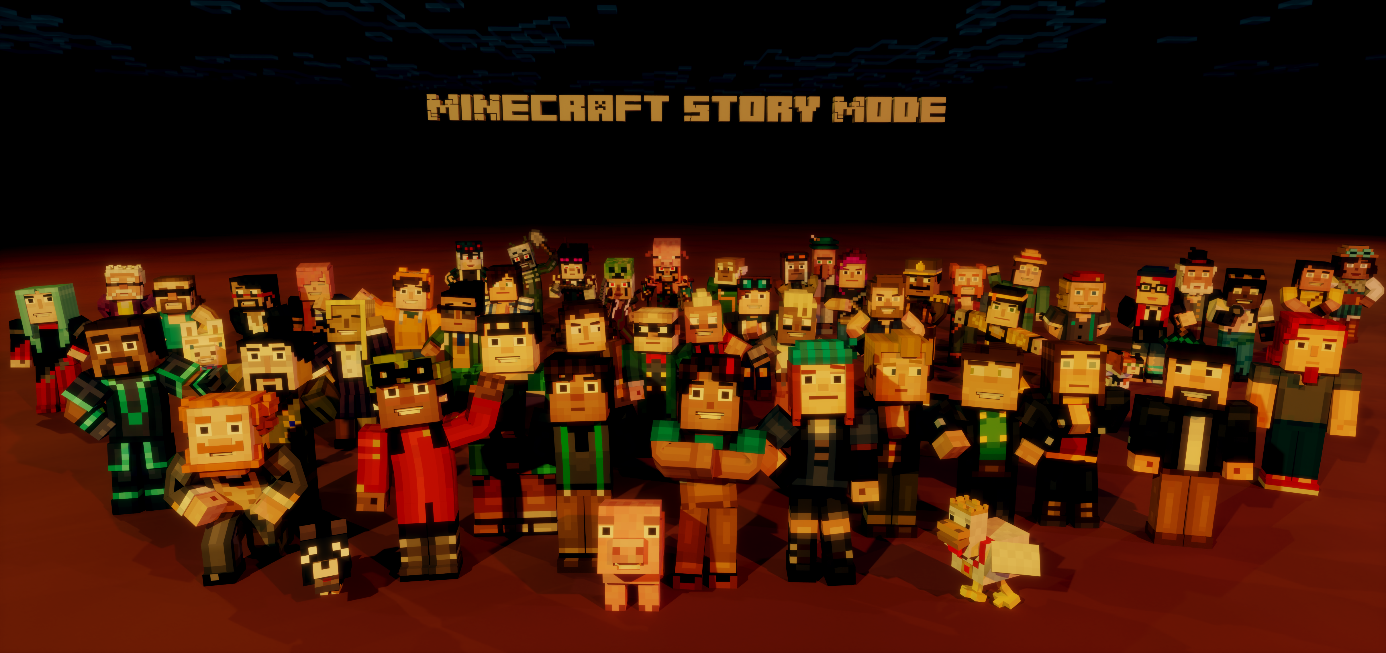 Perform The Play ! [Minecraft: Story Mode] by BlueGirlPrincess on DeviantArt