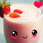 Strawberry Swirl Smoothie by Mellosaur