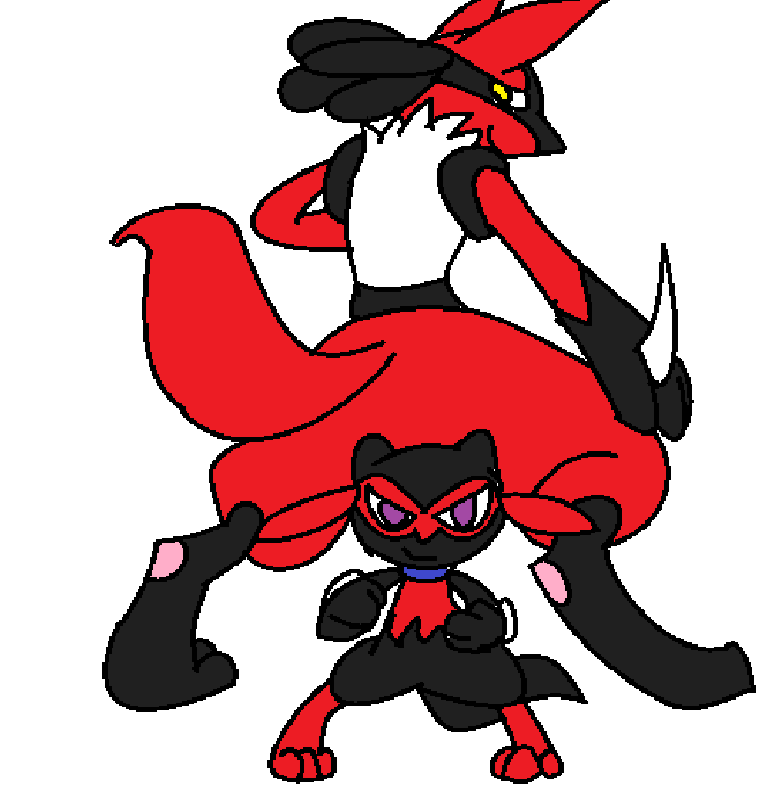 riolu dark x lucario evil by sofiaat on DeviantArt