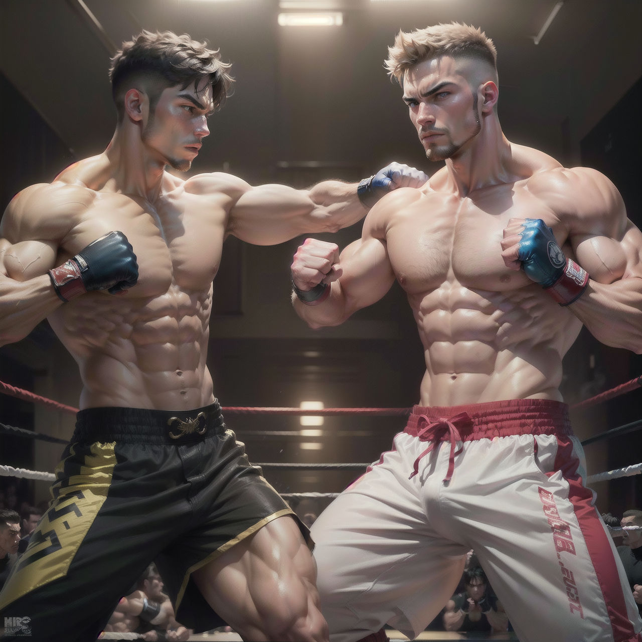 Competitive Guys Fighting Guys 07 by Gustavomax on DeviantArt