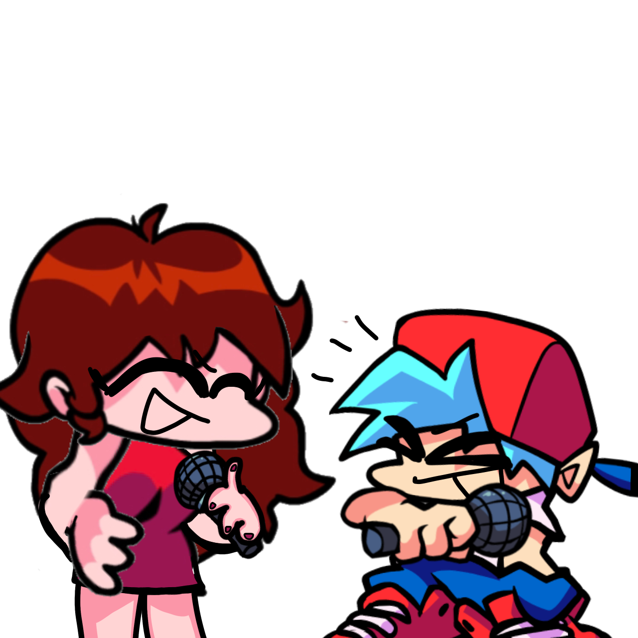 Fnf gf and bf singing together by RandomPicoMaker on DeviantArt