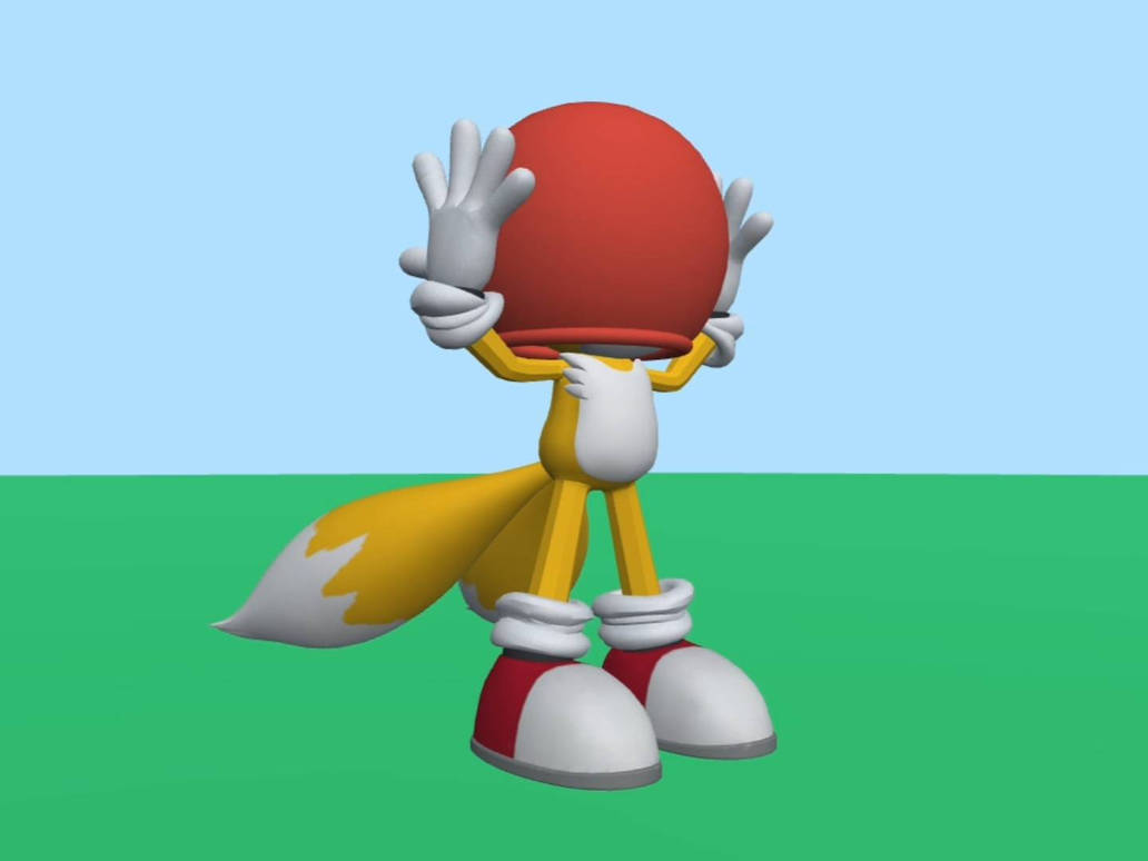 Tails head stuck in pot by slatki2009 on DeviantArt