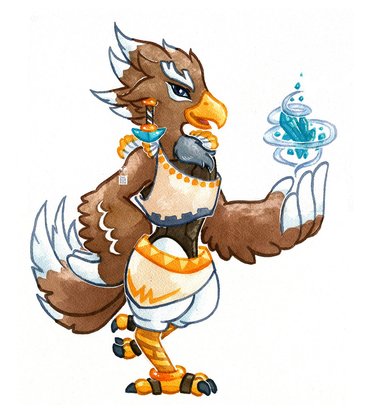 Female Rito Deviantart Magical Rito by owlburrow on DeviantArt