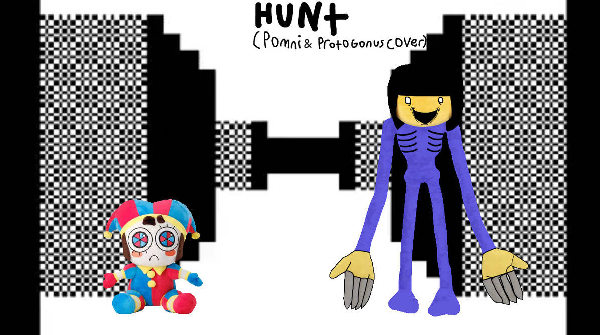 hunt protogonus Pomni cover by goodiemcscramble on DeviantArt