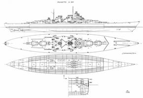 Battleship H44 configuration