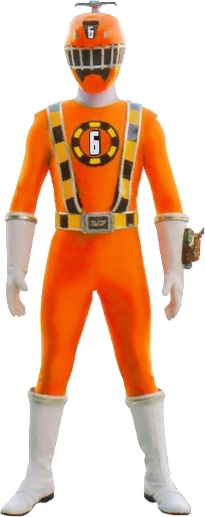 Orange Train Ranger / Toq-6gou (New Version)