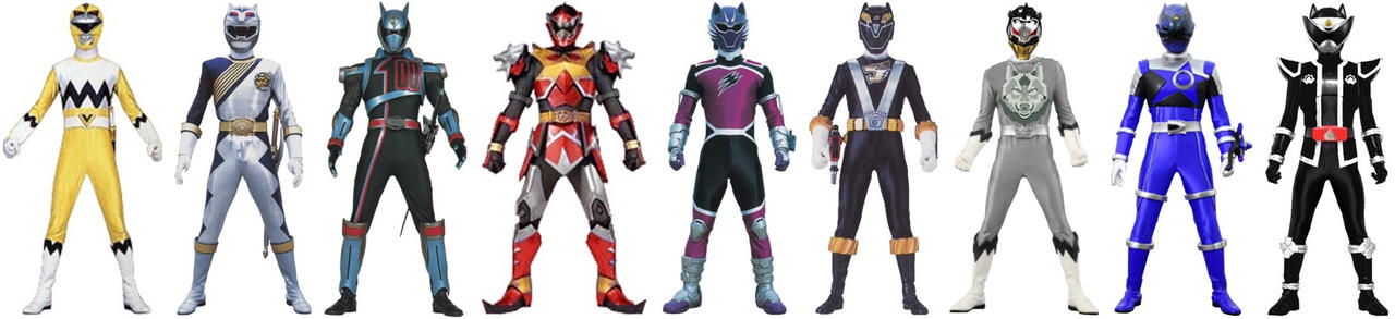 Sentai Canine-themed Rangers by mbadidoy95 on DeviantArt