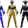 Uchu Sentai Kyuranger set of 12 all males