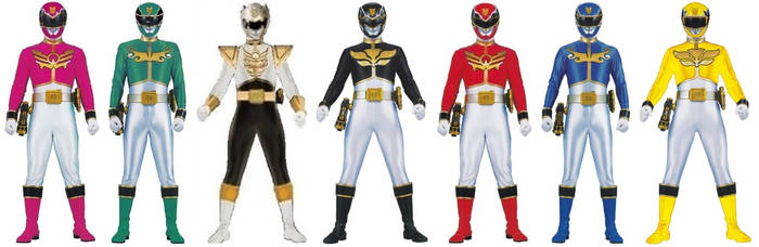 Gokai Change - Goseiger all males