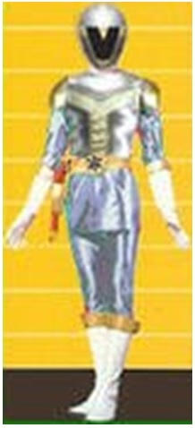 Female Titanium Ranger Go Silver / Lightspeed Rescue Titanium (Female) by mbadidoy95 on DeviantArt