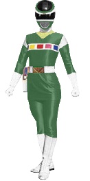 Mega Green / In Space Green Ranger (Female) by mbadidoy95 on DeviantArt