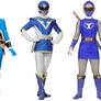 Mahou Change - 1 Aqua, 4 Blues being 5 females