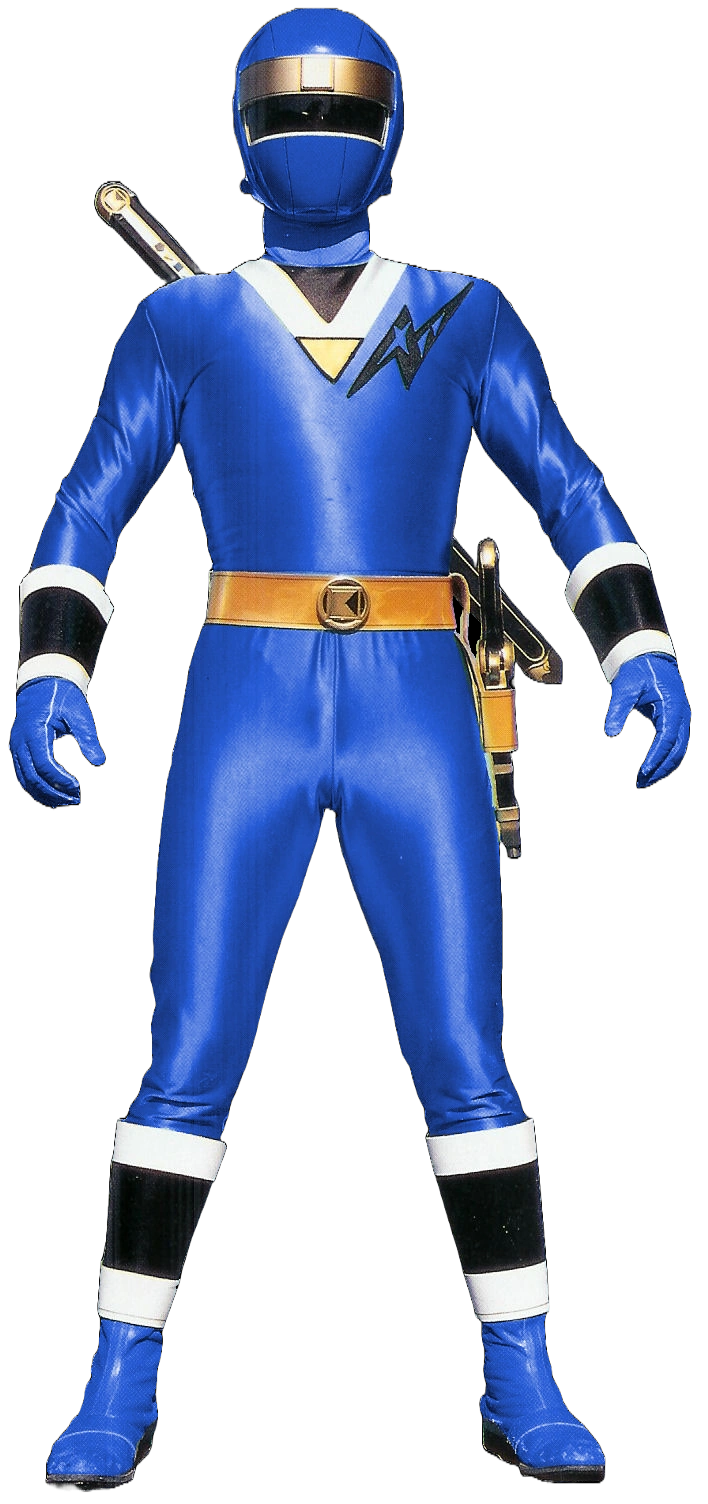 Ninja Blue / Alien Morphin Blue (recolored)