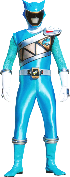 Kyoryu / Dino Charge Cyan (Male) version 1