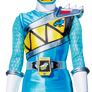 Kyoryu / Dino Charge Cyan (Female) version 2