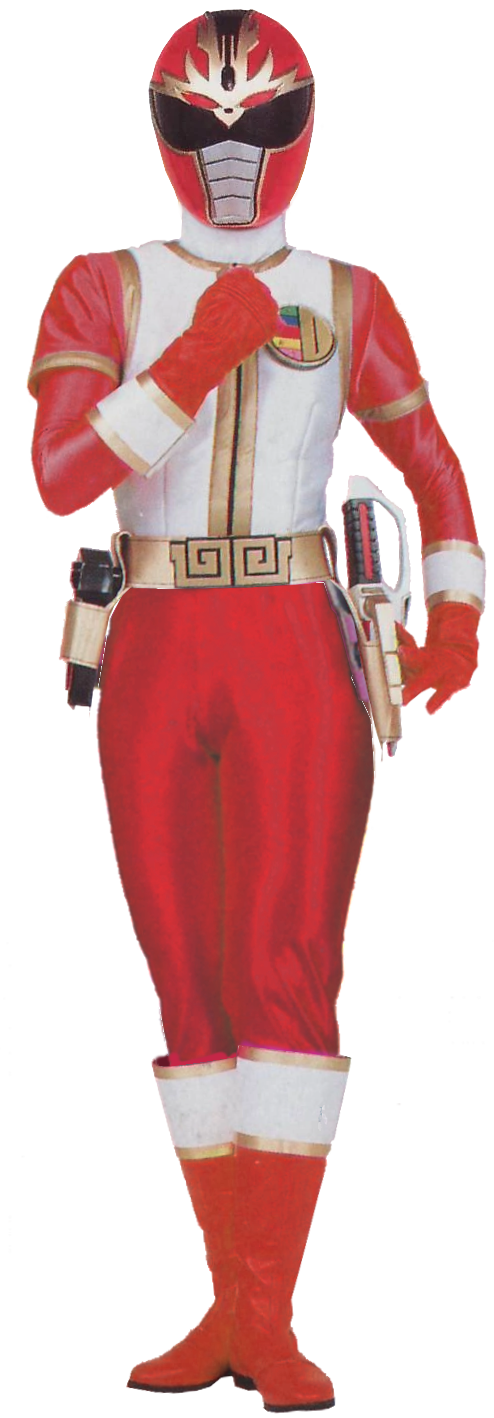 Ryuu Ranger / Squadron Red Dragon (Skirtless) by mbadidoy95 on DeviantArt