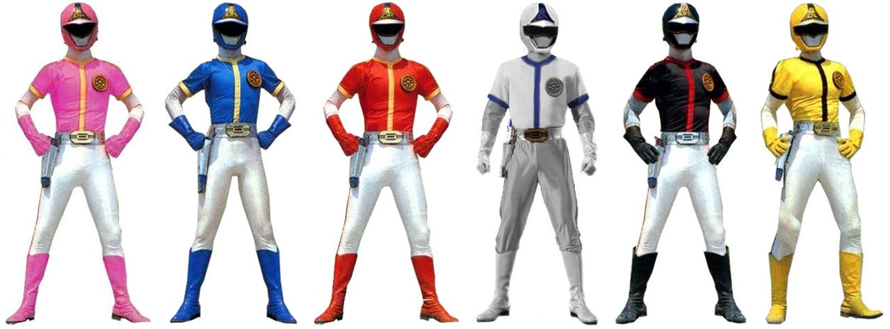 Gokai Change - Dynaman all males