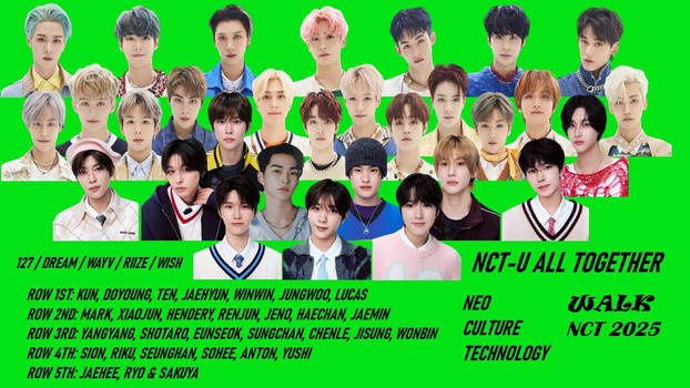 NCT Members all of them OT30 together