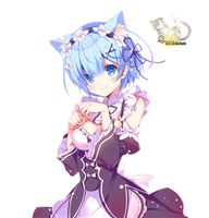 [render] Rem Neko #2